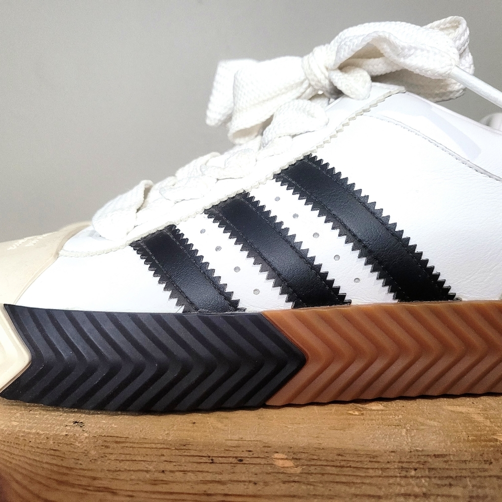 Adidas Originals Alexander Wang AW Skate Super Shoes F35295 White Black Size 12 - Picture 8 of 14